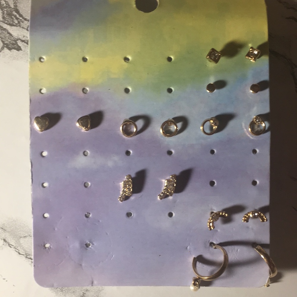 Earrings.